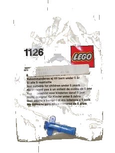LEGO onderdeel Jack, Blue (1126-1)
