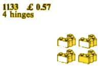 LEGO part Brick Hinges 1133-1