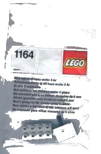 LEGO part Pneumatic 2 Way Valve and Nonreturn Valve 1164-1