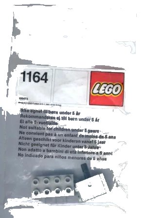 LEGO onderdeel Pneumatic 2 Way Valve and Nonreturn Valve (1164-1)