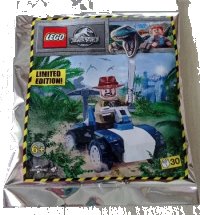LEGO part Sinjin Prescott with Buggy foil pack 122116-1