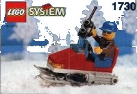 LEGO onderdeel Snow Scooter 1730-1