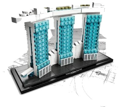 LEGO onderdeel Marina Bay Sands (21021-1)