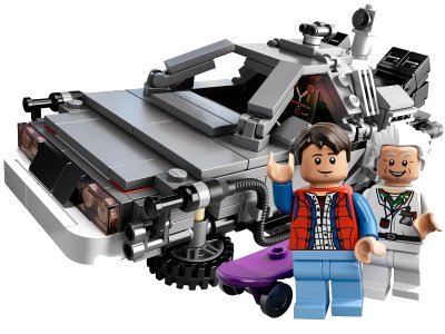 LEGO onderdeel The DeLorean Time Machine (21103-1)