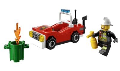 LEGO onderdeel Fire Car polybag (30347-1)