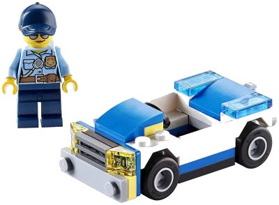 LEGO onderdeel Police Car polybag (30366-1)