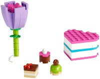 LEGO onderdeel Chocolate Box & Flower polybag 30411-1