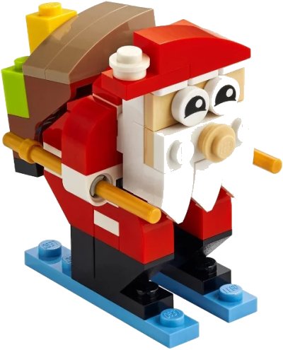 LEGO onderdeel Santa Claus polybag (30580-1)