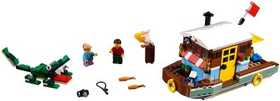 LEGO onderdeel Riverside Houseboat (31093-1)