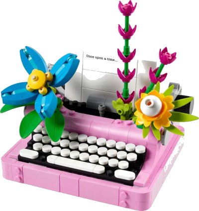 LEGO onderdeel Typewriter with Flowers (31169-1)