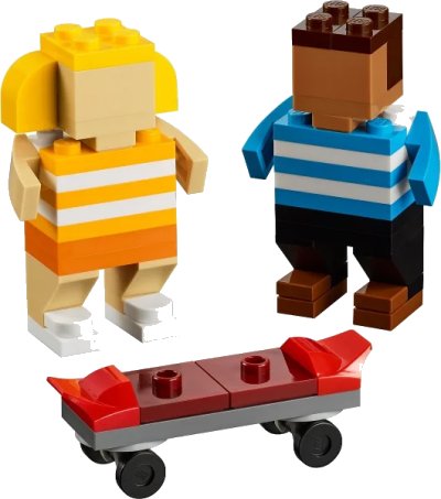 LEGO onderdeel Monthly Mini Model Build Set - 2020 08 August, Youth Day Kids polybag (40402-1)