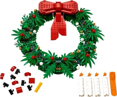 LEGO onderdeel Christmas Wreath 2-in-1 (40426-1)