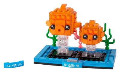 LEGO onderdeel Goldfish & Fry (40442-1)