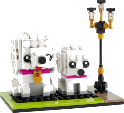 LEGO onderdeel Poodle (40546-1)