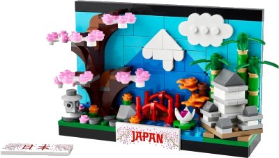 LEGO onderdeel Japan Postcard (40713-1)