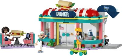 LEGO onderdeel Heartlake Downtown Diner (41728-1)