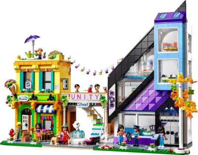 LEGO onderdeel Downtown Flower and Design Stores (41732-1)