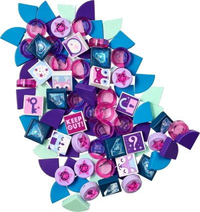 LEGO onderdeel Extra Dots - Series 3 (41921-1)