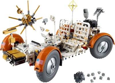 LEGO onderdeel NASA Apollo Lunar Roving Vehicle - LRV (42182-1)