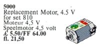 LEGO part Replacement 4.5V Motor 5000-1