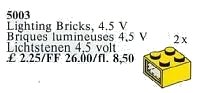 LEGO onderdeel Light Bricks, 4.5V (5003-1)