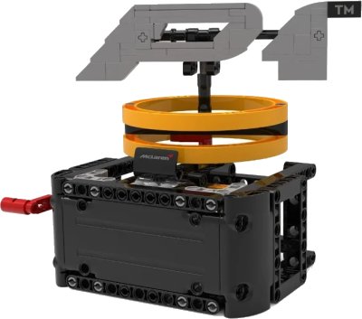 LEGO onderdeel McLaren P1 Logo (5008946-1)