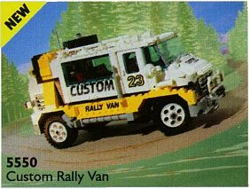 LEGO onderdeel Custom Rally Van (5550-1)