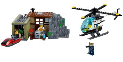 LEGO onderdeel Crooks Island (60131-1)