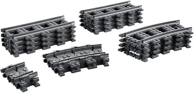 LEGO onderdeel Tracks and Curves (60205-1)