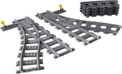 LEGO onderdeel Switch Tracks (60238-1)
