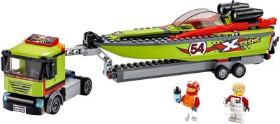LEGO onderdeel Race Boat Transporter (60254-1)