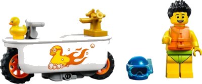 LEGO onderdeel Bathtub Stunt Bike (60333-1)