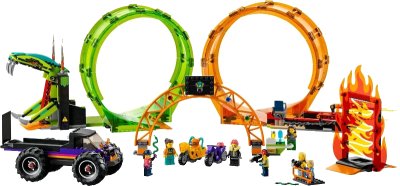 LEGO onderdeel Double Loop Stunt Arena (60339-1)
