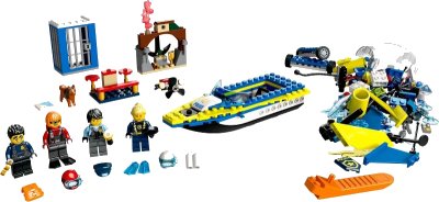 LEGO onderdeel Water Police Detective Missions (60355-1)