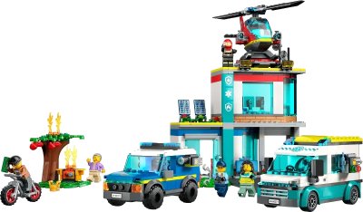 LEGO onderdeel Emergency Vehicles HQ (60371-1)