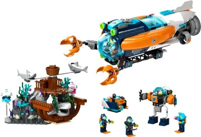 LEGO onderdeel Deep-Sea Explorer Submarine (60379-1)