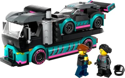 LEGO onderdeel Race Car and Car Carrier Truck (60406-1)