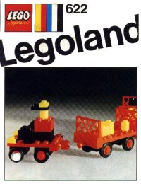 LEGO onderdeel Baggage Carts 622-2