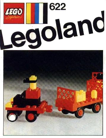 LEGO onderdeel Baggage Carts (622-2)