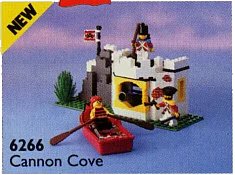 LEGO onderdeel Cannon Cove (6266-1)