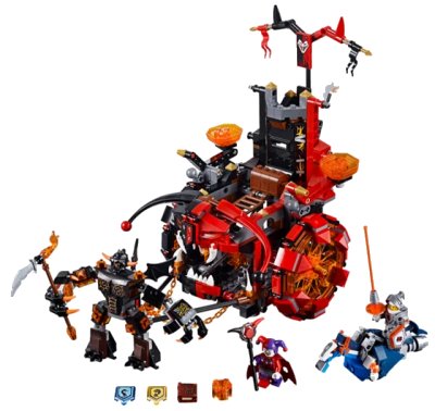 LEGO onderdeel Jestro's Evil Mobile (70316-1)