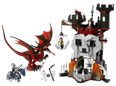 LEGO onderdeel Skeleton Tower (7093-1)