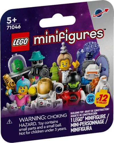 LEGO onderdeel Minifigure, Series 26 (Complete Random Set of 1 Minifigure) (71046-1)