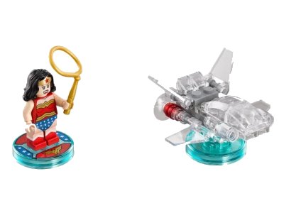 LEGO onderdeel Fun Pack - DC Comics (Wonder Woman and Invisible Jet) (71209-1)