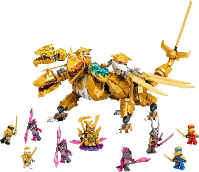 LEGO onderdeel Lloyd's Golden Ultra Dragon (71774-1)