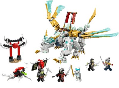 LEGO onderdeel Zane's Ice Dragon Creature (71786-1)