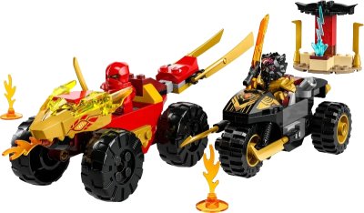 LEGO onderdeel Kai and Ras's Car and Bike Battle (71789-1)