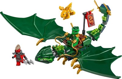 LEGO onderdeel Lloyd's Green Forest Dragon (71829-1)