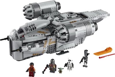 LEGO onderdeel The Razor Crest (The Mandalorian Bounty Hunter Transport) (75292-1)