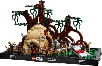 LEGO onderdeel Dagobah Jedi Training Diorama (75330-1)